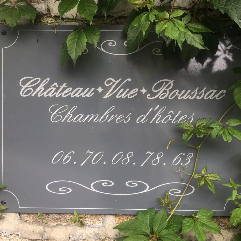 Chateau Vue Boussac Chambres D'Hotes Екстер'єр фото